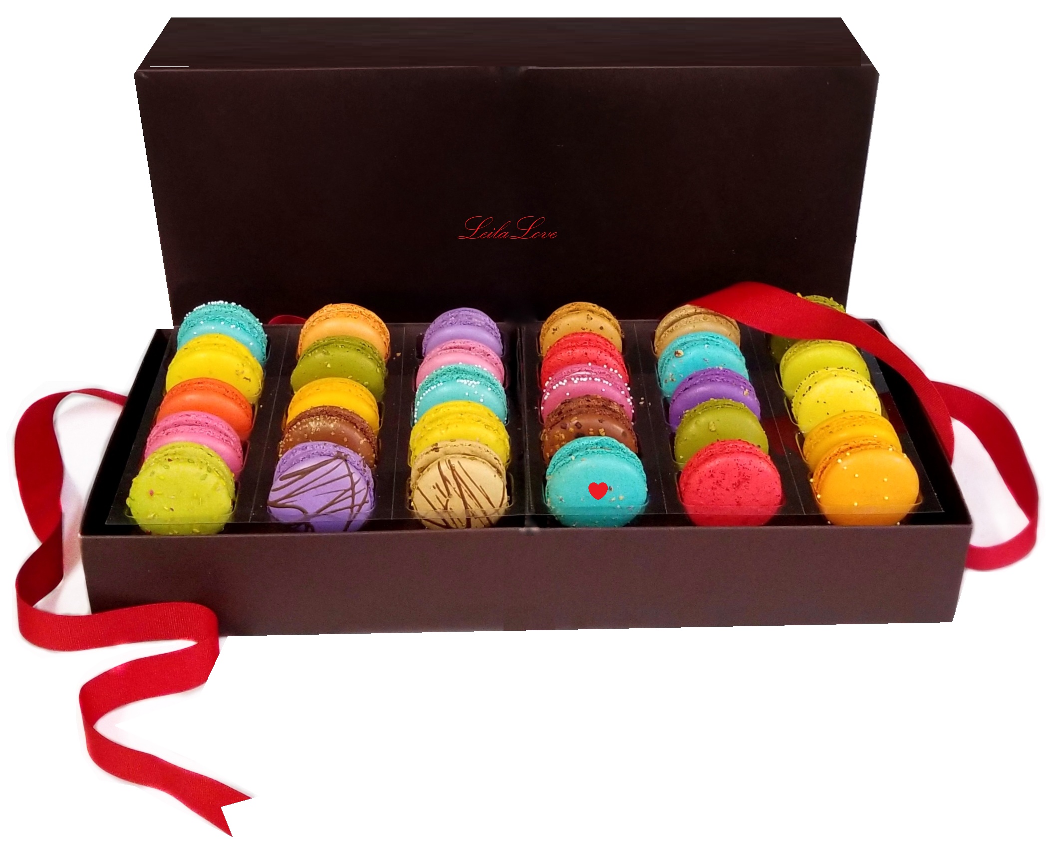 LeilaLove Elegant 20 Macarons