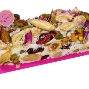 French nougat box of 4