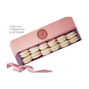 Vanilla Macarons - 12 Macarons