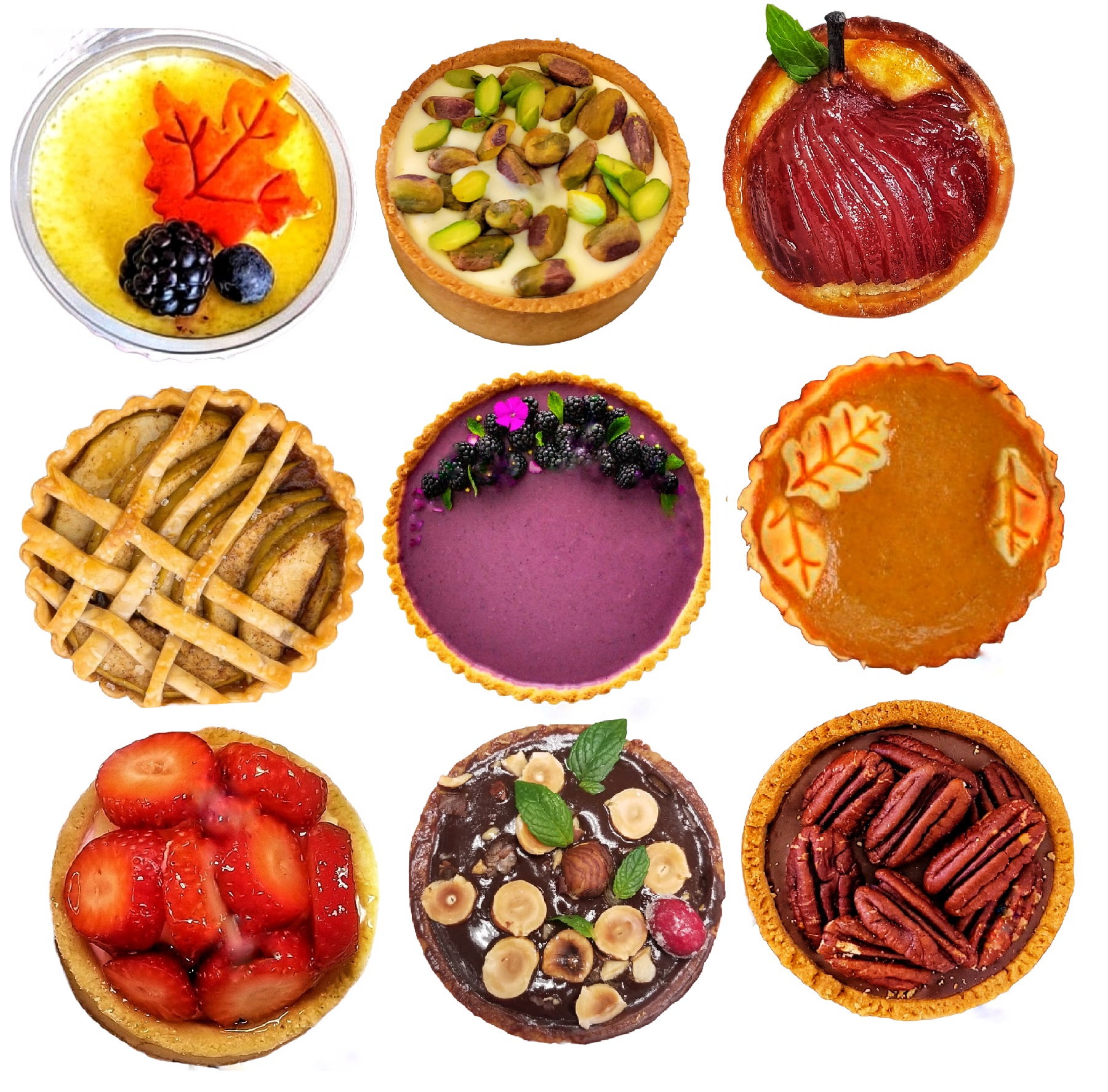 Fall fest Party platter of 9 Desserts - 4 business day pre-order processing - baked to order