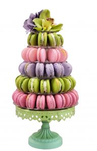6 Tier Macaron Tower - 70 Macarons, Tower Included