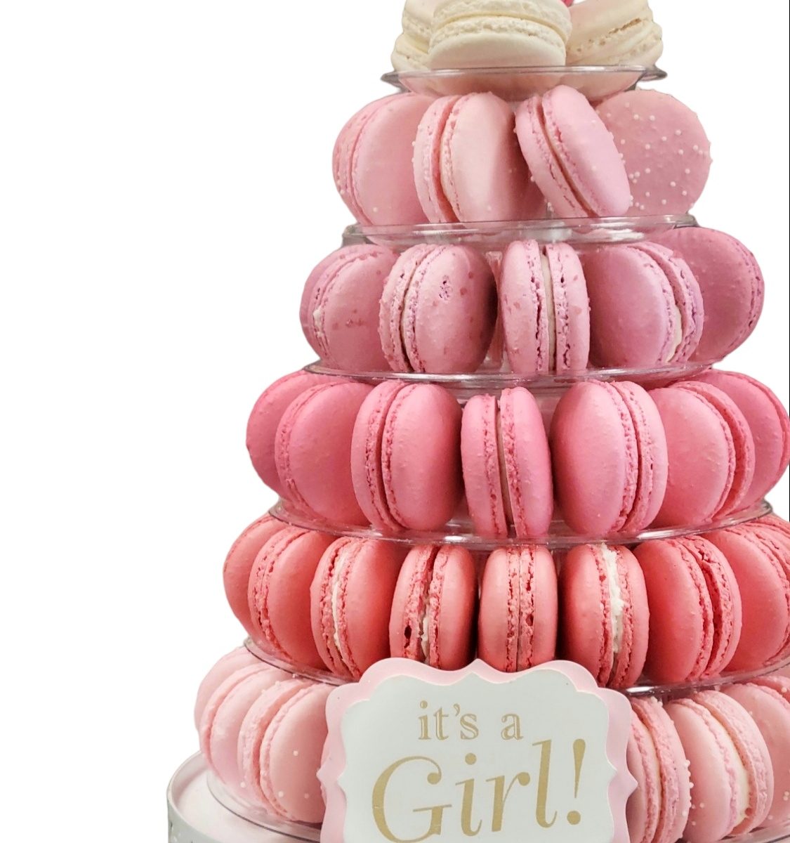 baby shower macaron tower by leilalove french macaron in chicago