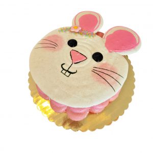 Easter bunny vanilla cake