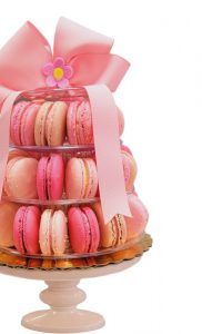 Pink Princess Macaron Tower 35