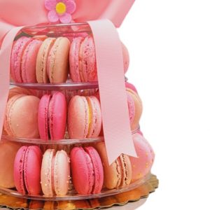 Pink Princess Macaron Tower 35