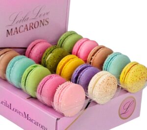 Mademoiselle Paris gift box of 15 Macarons